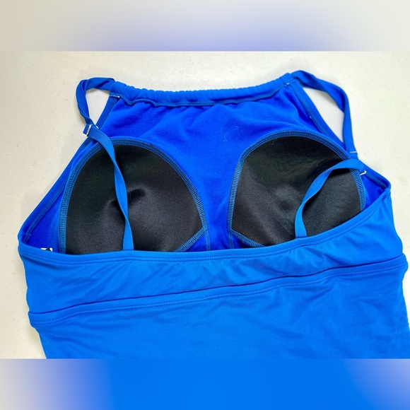 Jantzen Vibrant Blue Swimwear, one piece size 14 - Picture 8 of 13